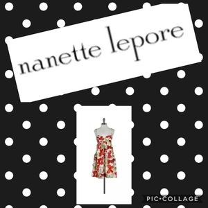 Nanette Lepore Silk Butterfly Sequin Dress 🦋 0 XS